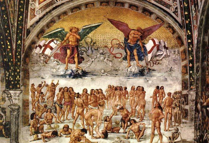 Luca Signorelli Resurrection of the Flesh Spain oil painting art